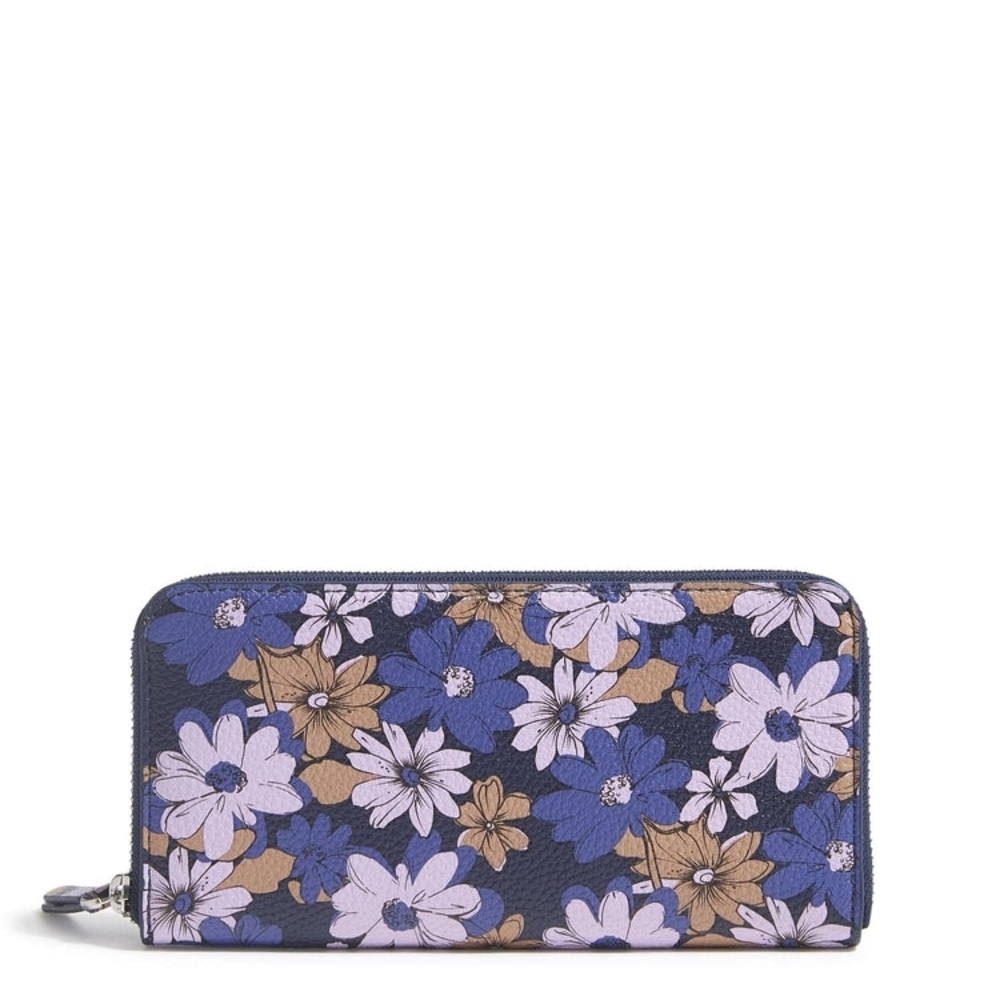 Vera Bradley Trellis Floral Continental Wallet
